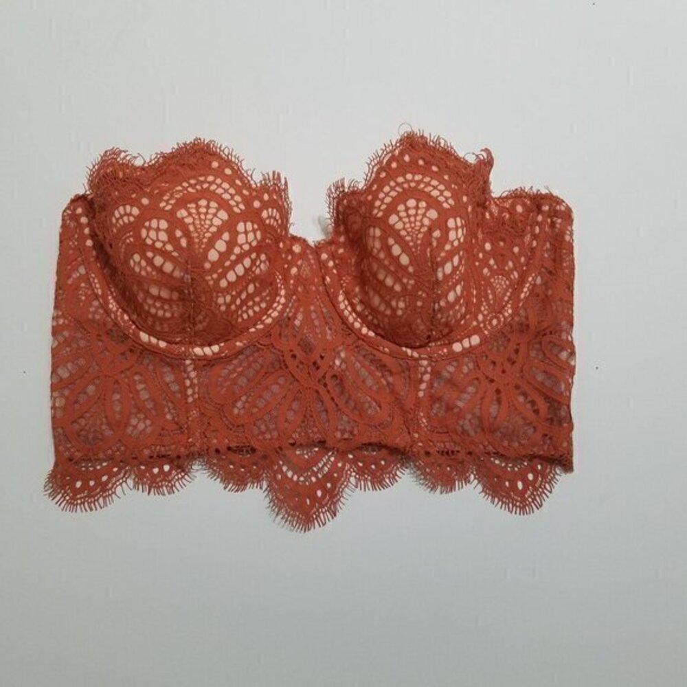 Victoria's Secret Dream Angels Lined Lace Bra Size 34B